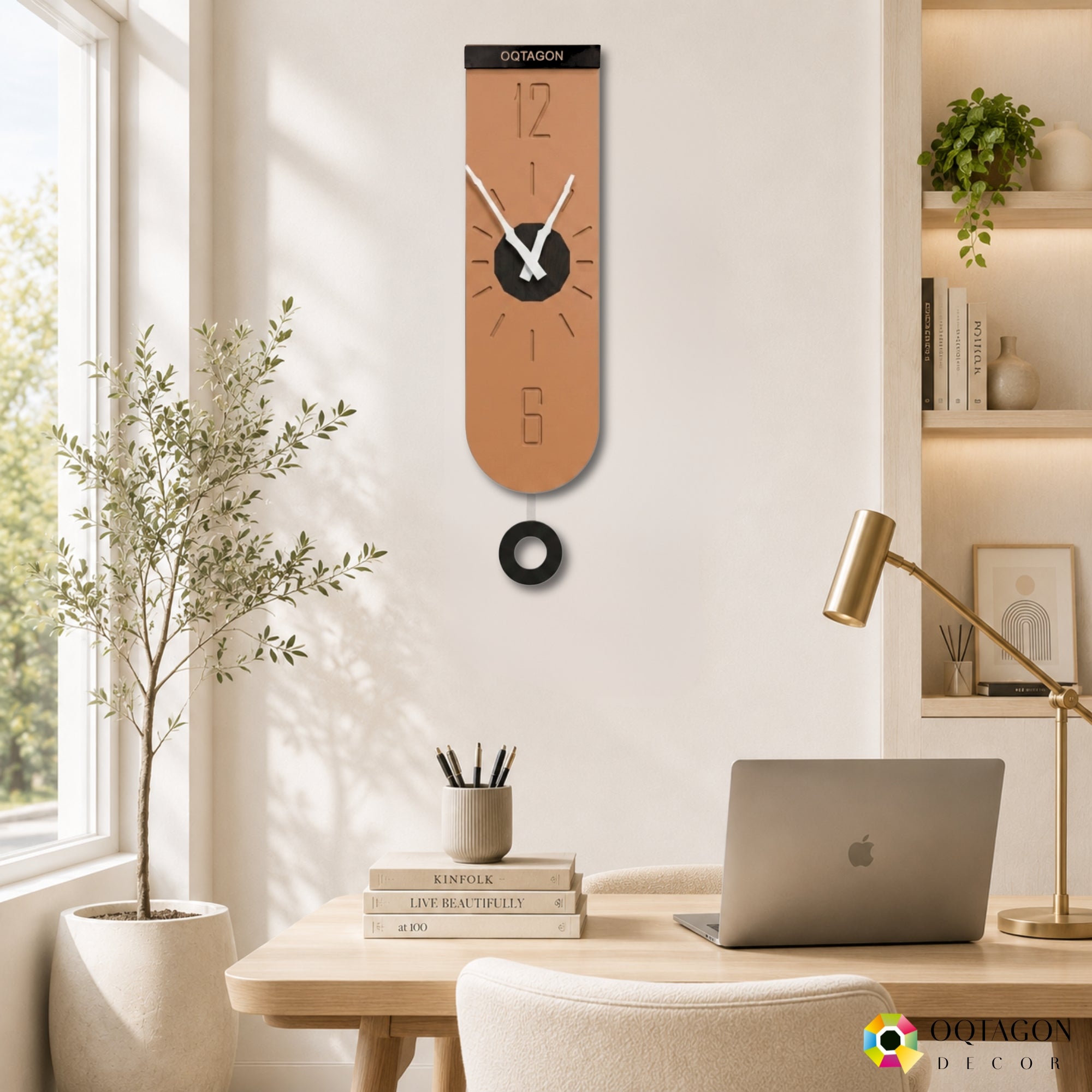 Vectora - Designer Pendulum Wall Clock
