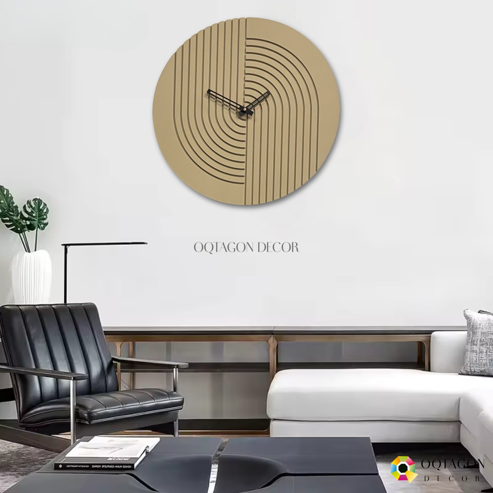 Ripples of Time – Contemporary Designer Wall Clock