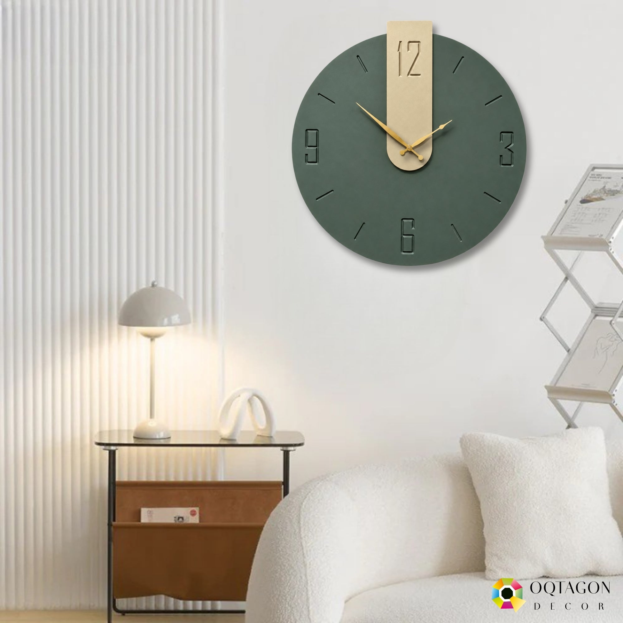 Midnight Gold – Luxury Wall Clock