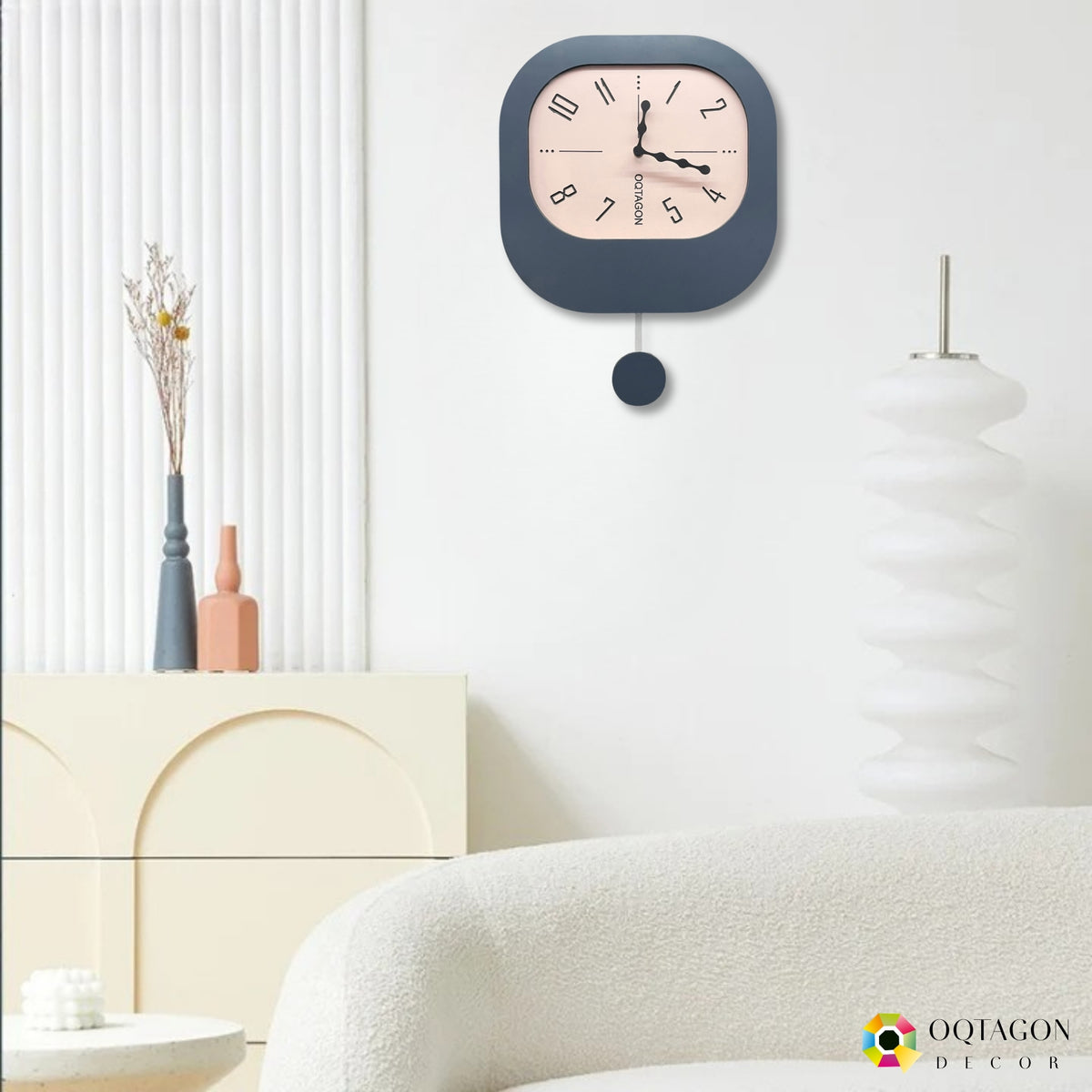NOSTORIA - Designer Pendulum Wall Clock