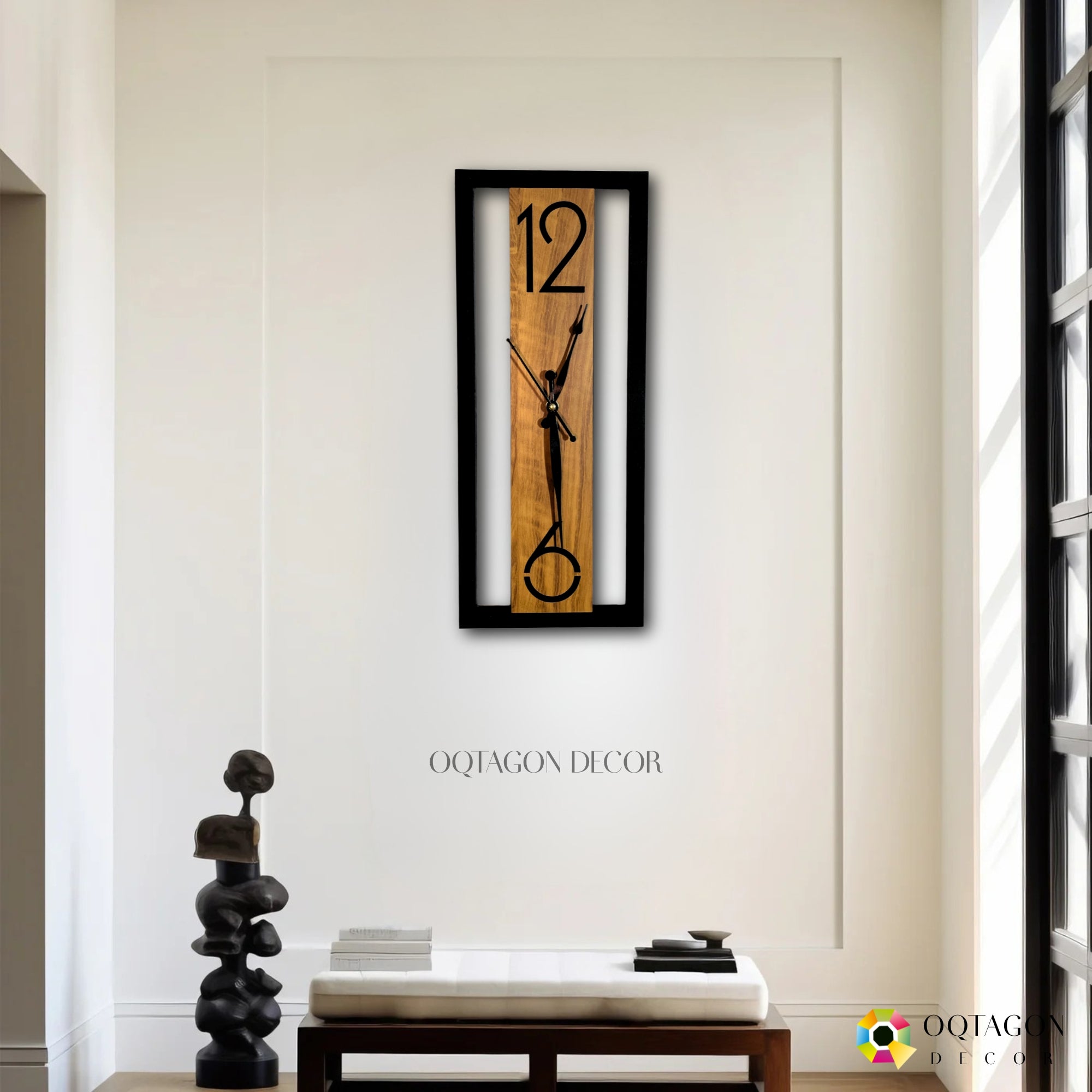 Wooden Aura - Designer Wall Clock