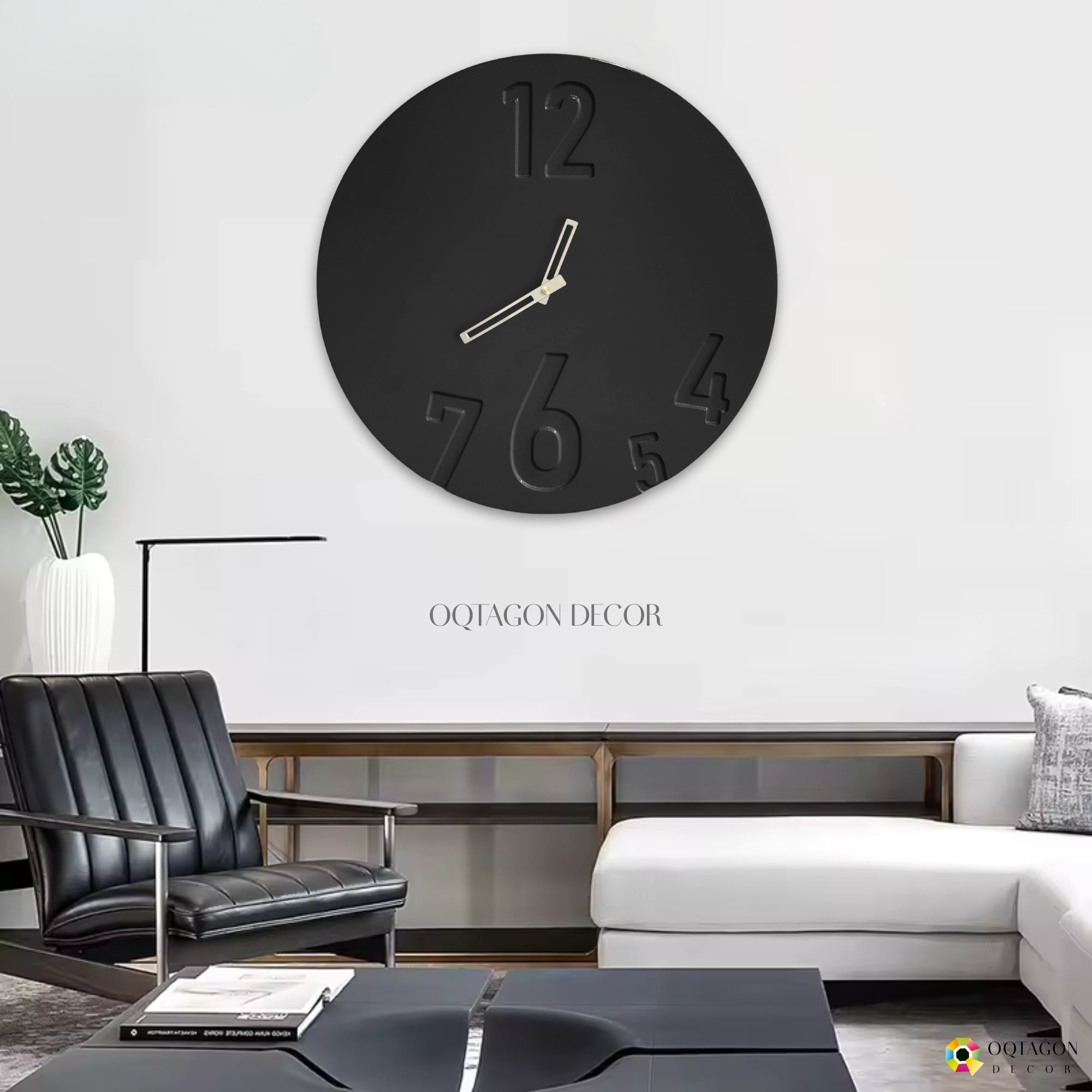 Numeris Depth Wall Clock