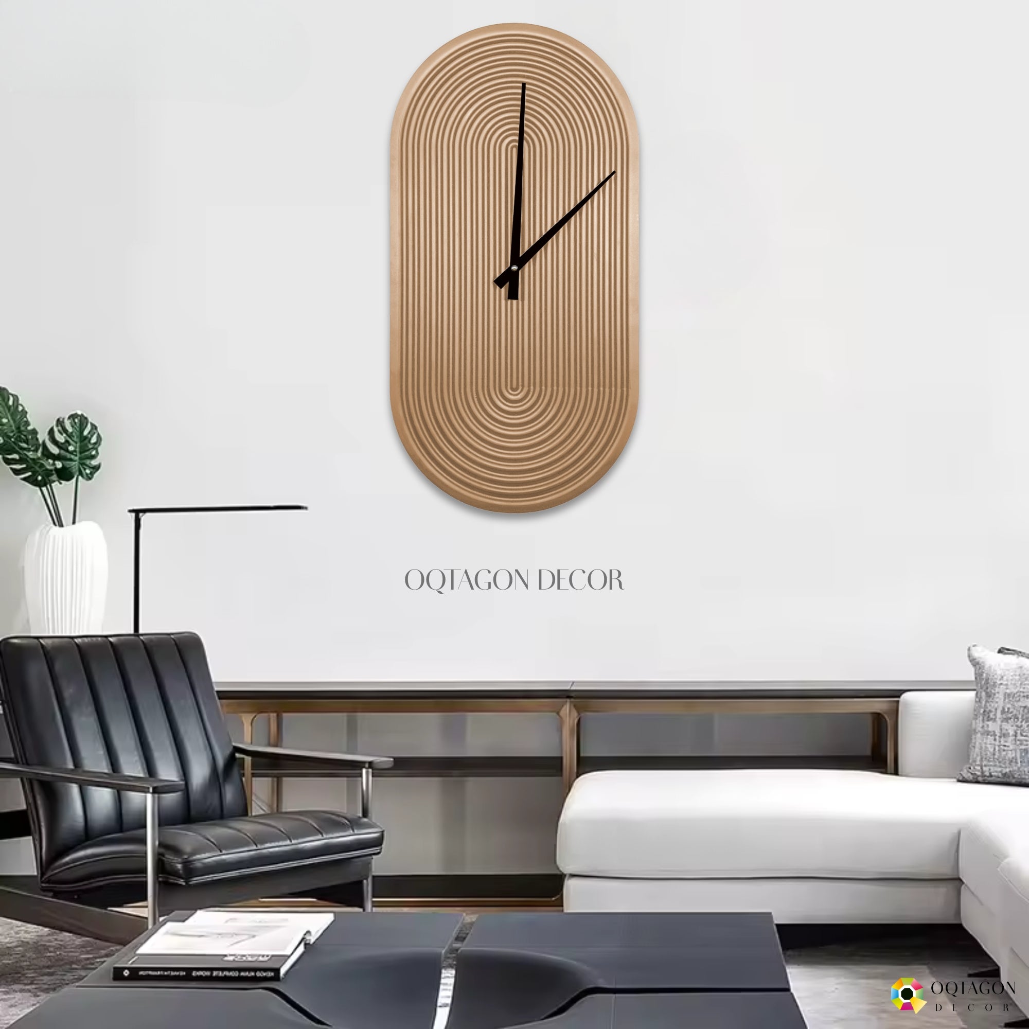 Timeless Arch - Art-Inspired wall clock