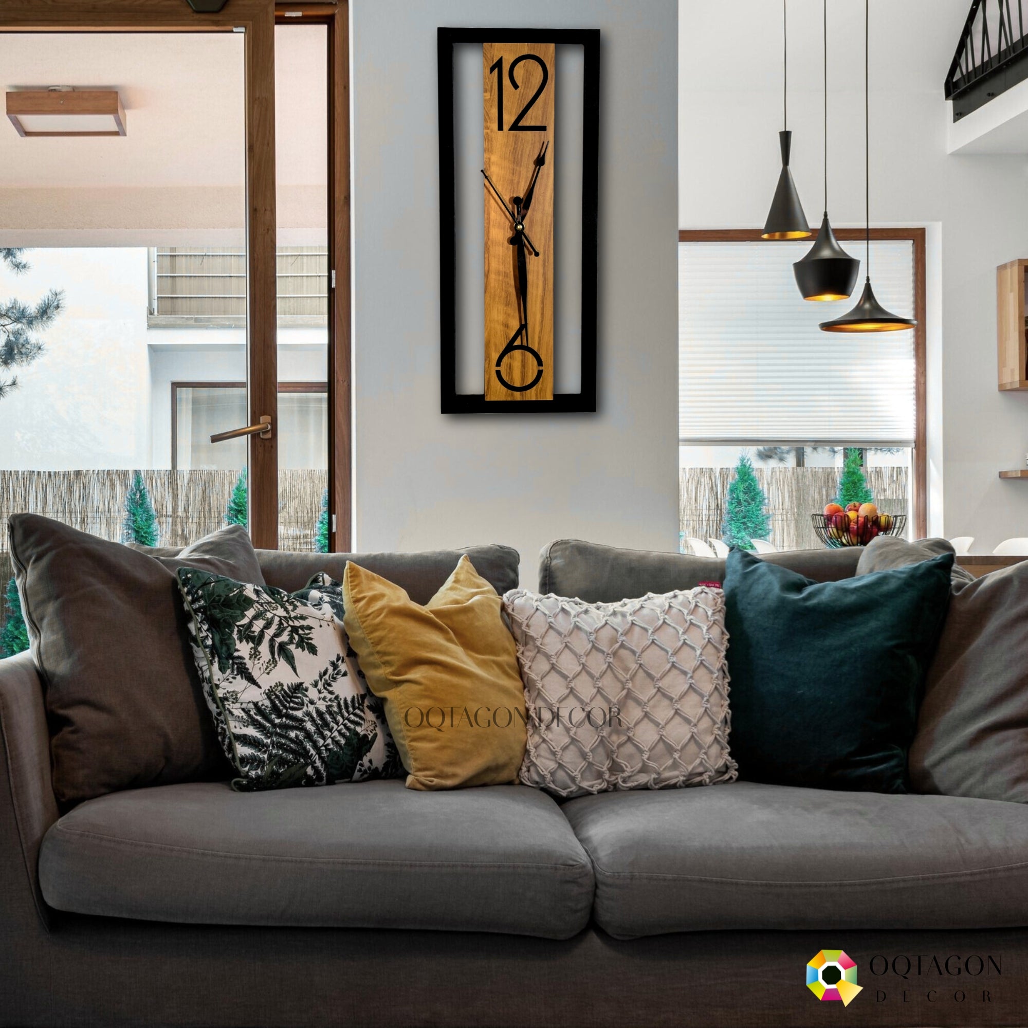 Wooden Aura - Designer Wall Clock