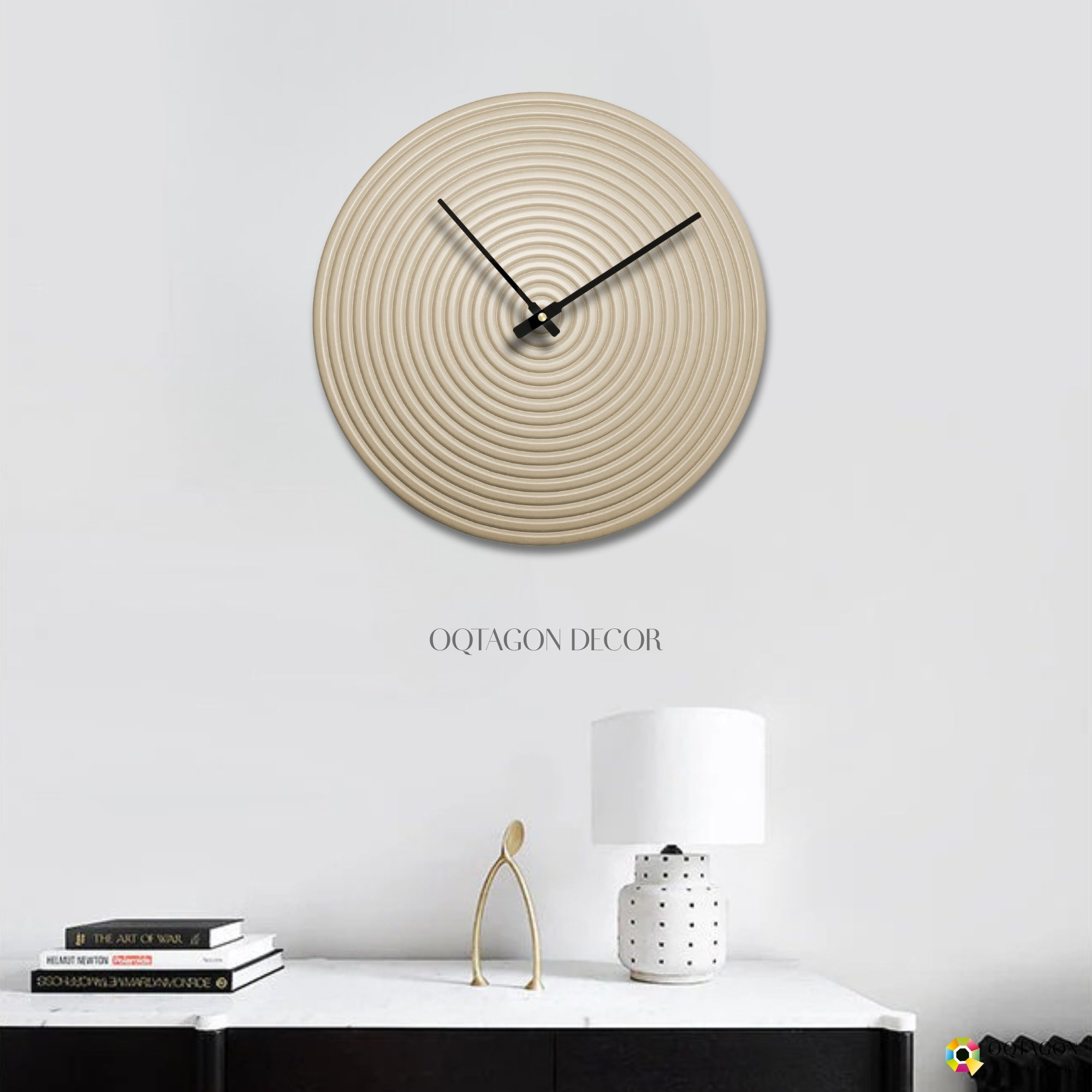 Modern Ripple Wall Clock