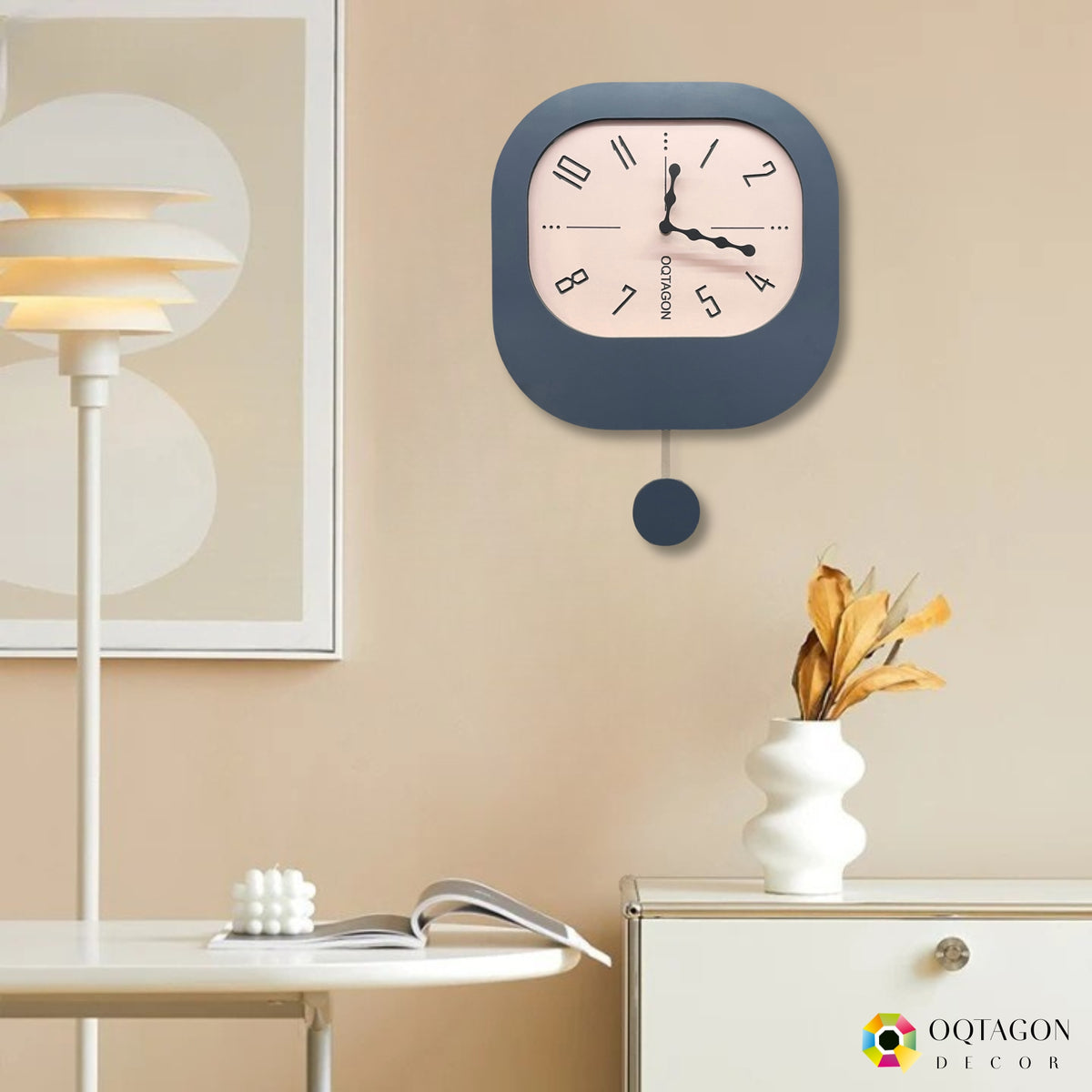 NOSTORIA - Designer Pendulum Wall Clock