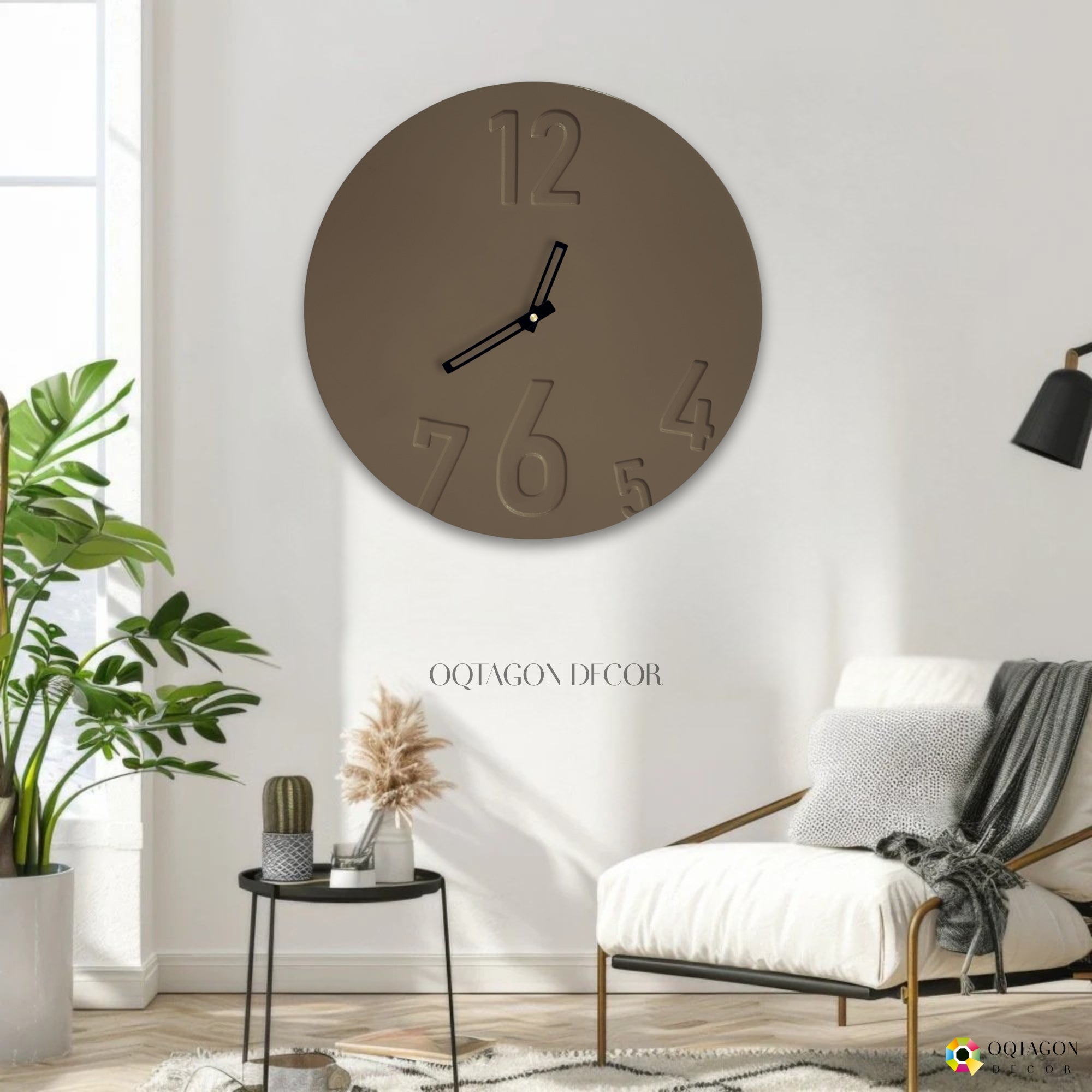 Numeris Depth Wall Clock