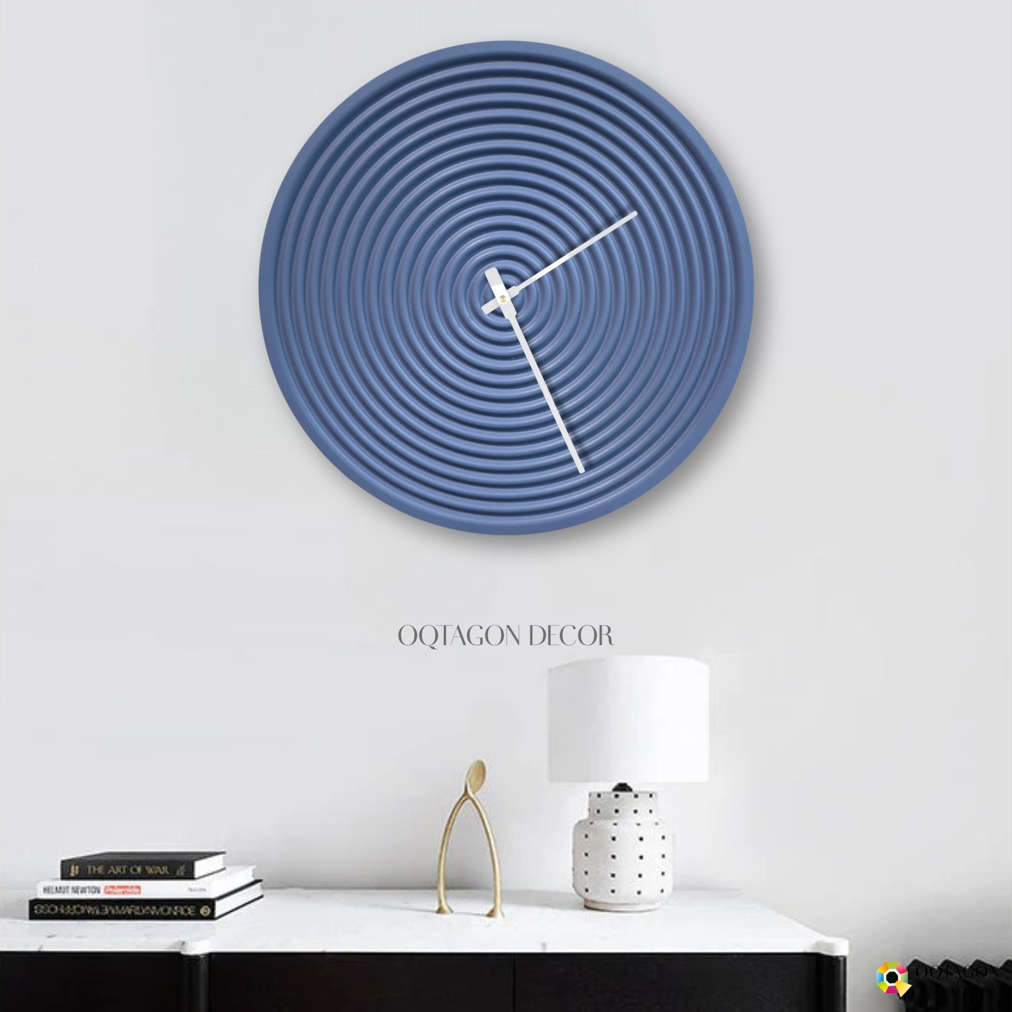 Modern Ripple Wall Clock