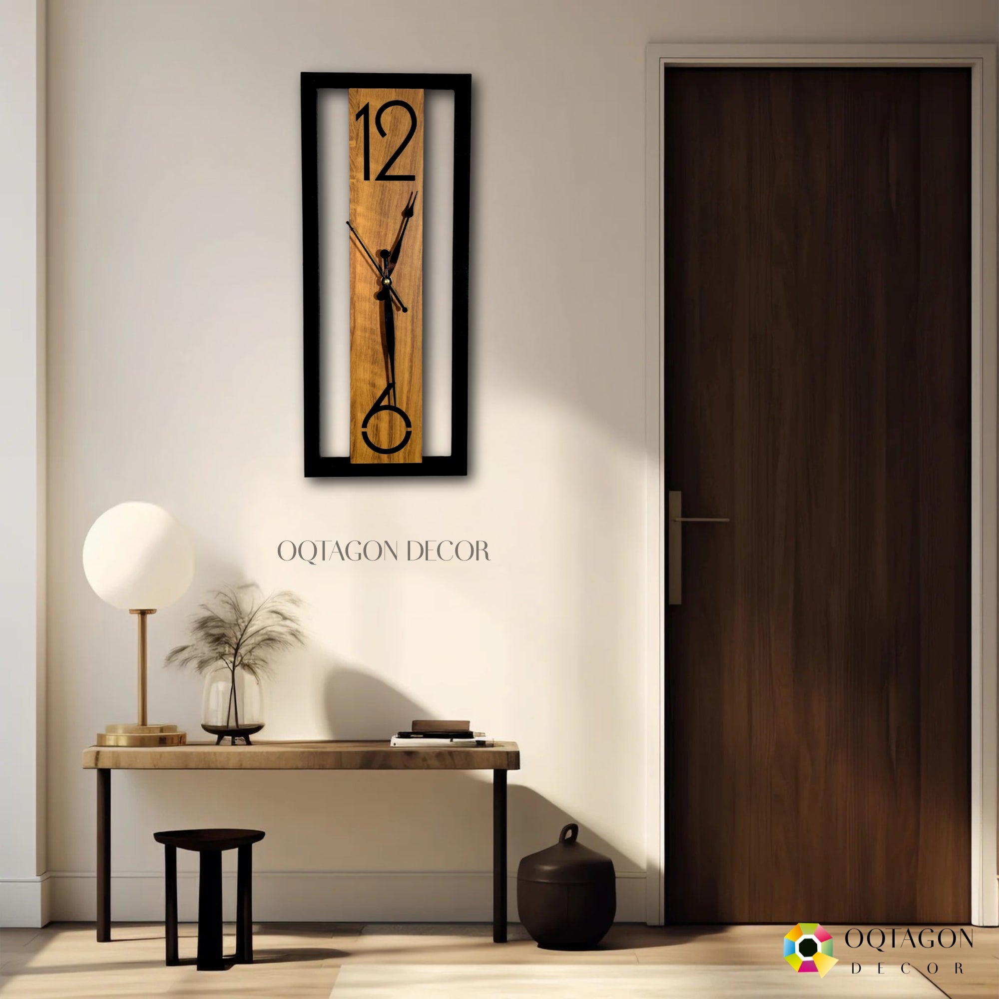 Wooden Aura - Designer Wall Clock