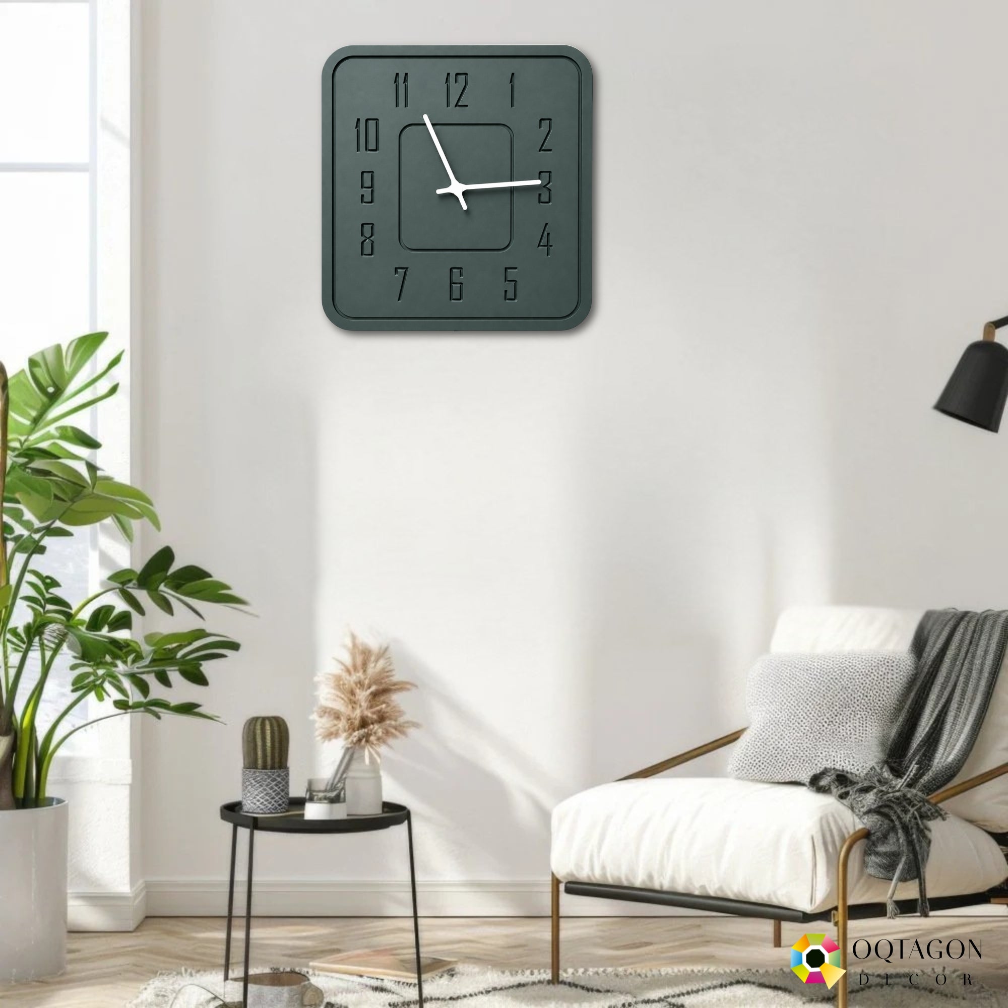 Meridian Architectural Wall Clock