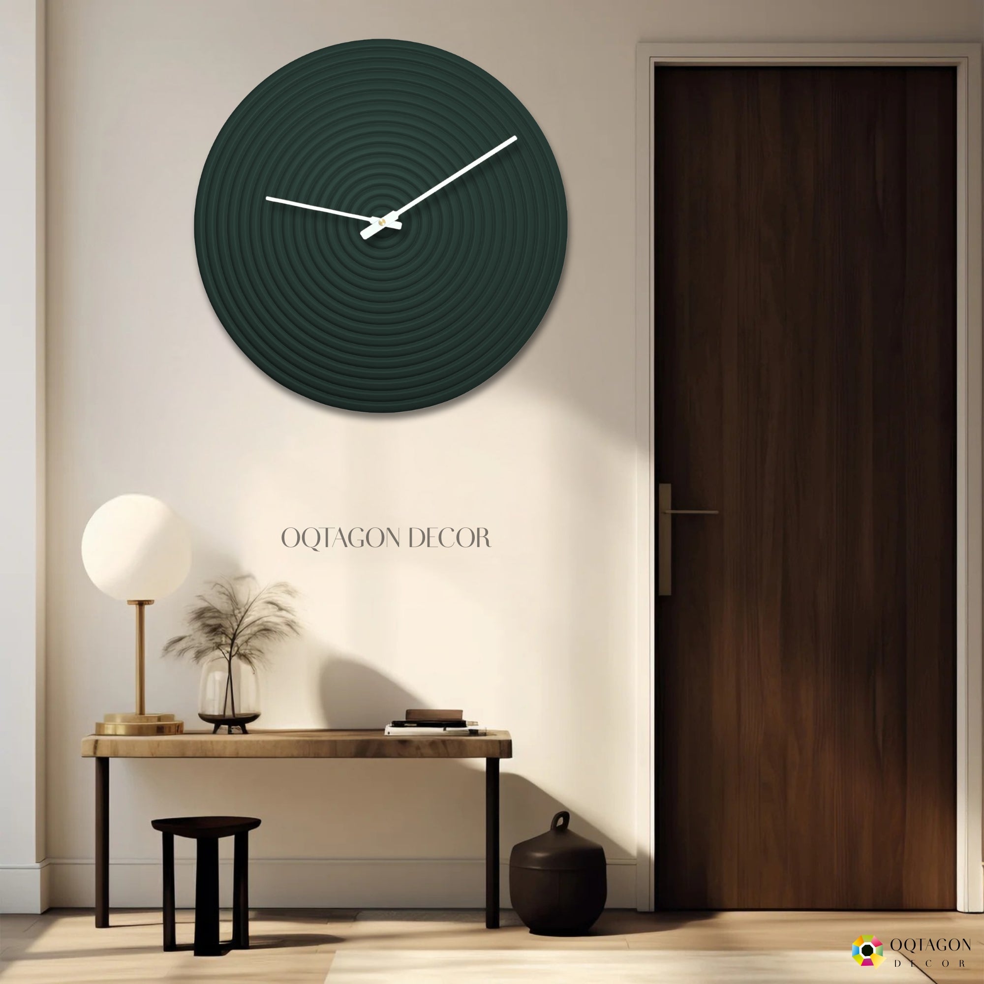 Modern Ripple Wall Clock