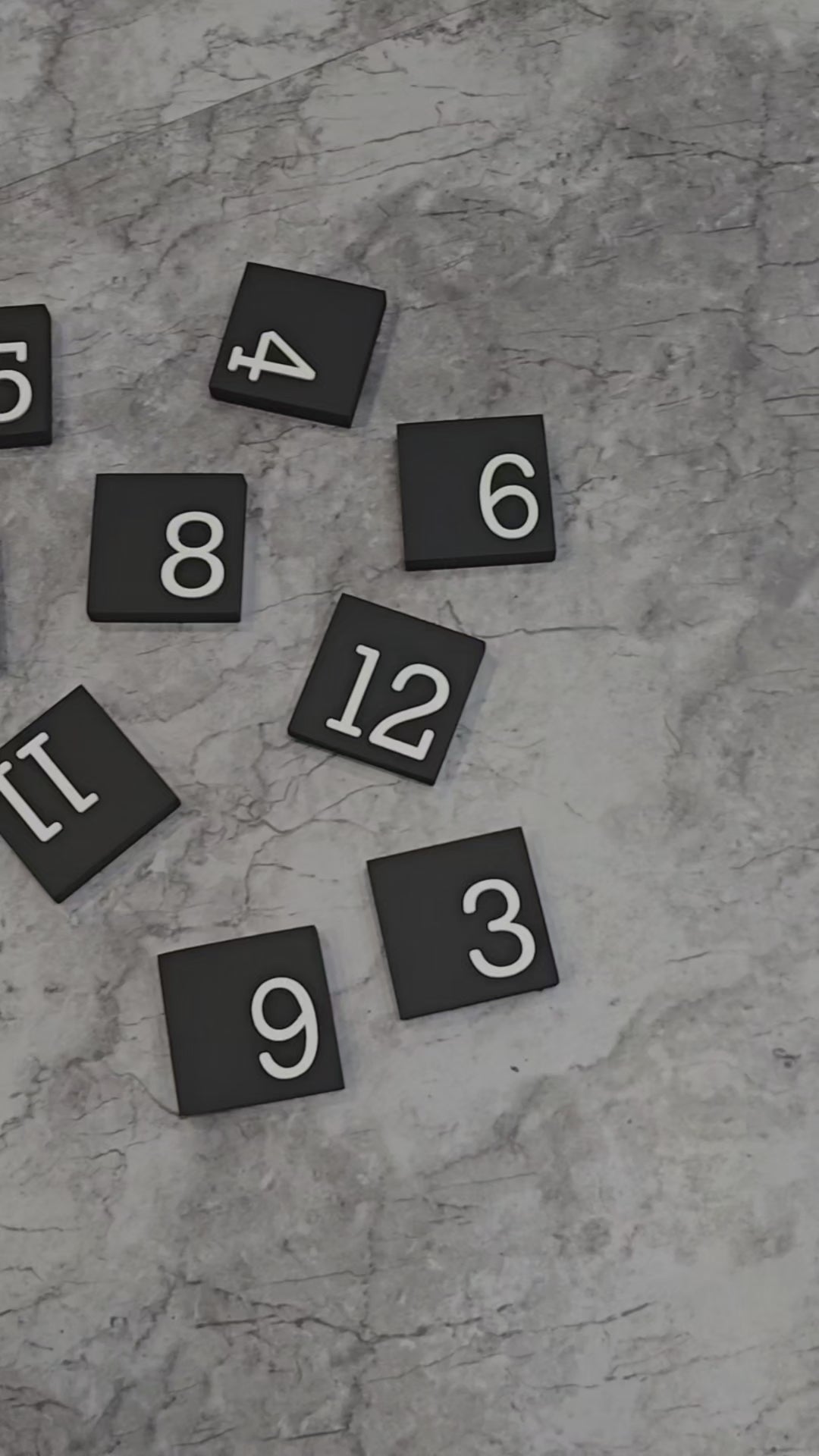 Timeless Square Aeternum - Modern Minimal Designer Wall Clock