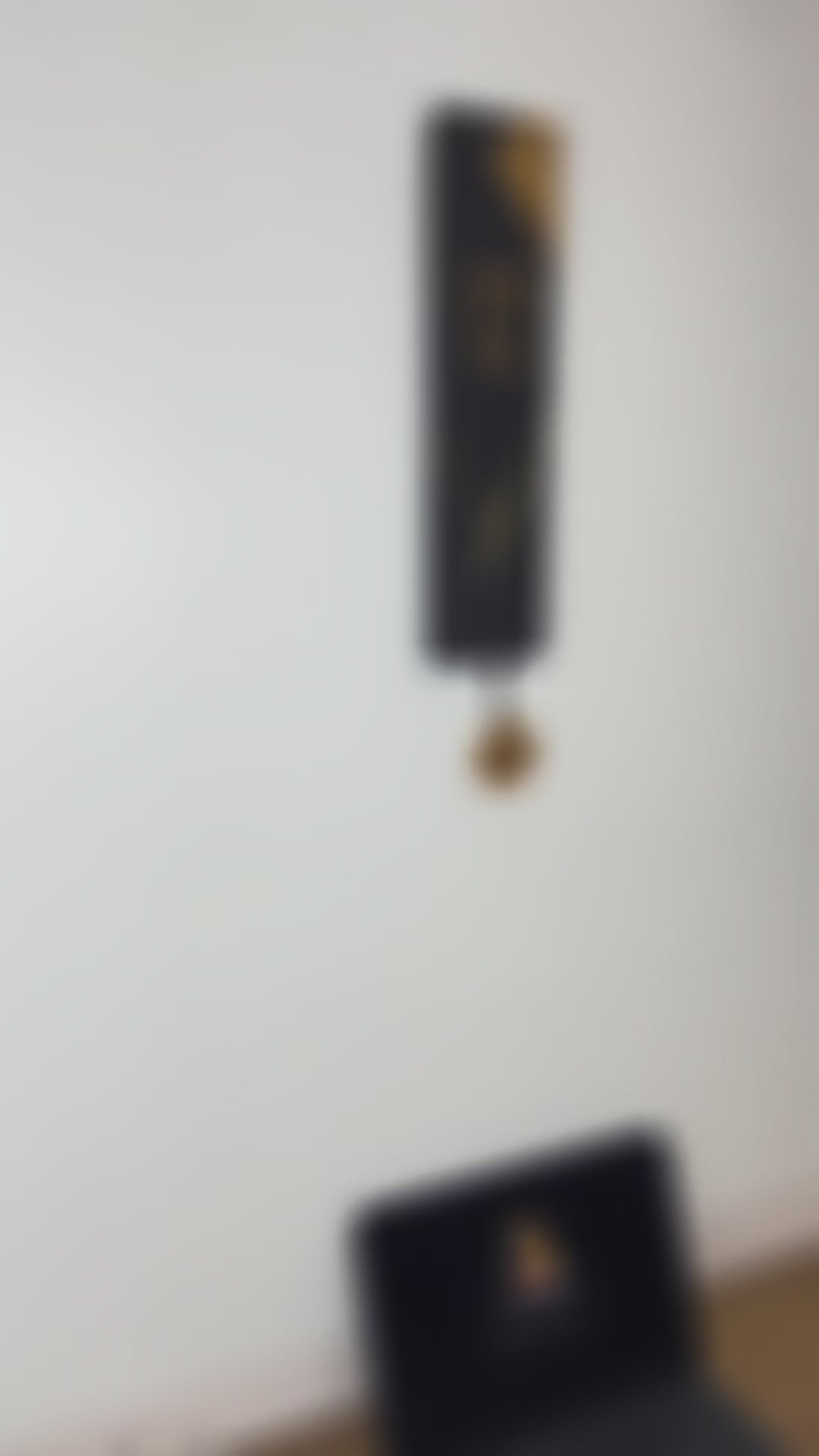 Vertical Aura - Designer Pendulum Wall Clock Series