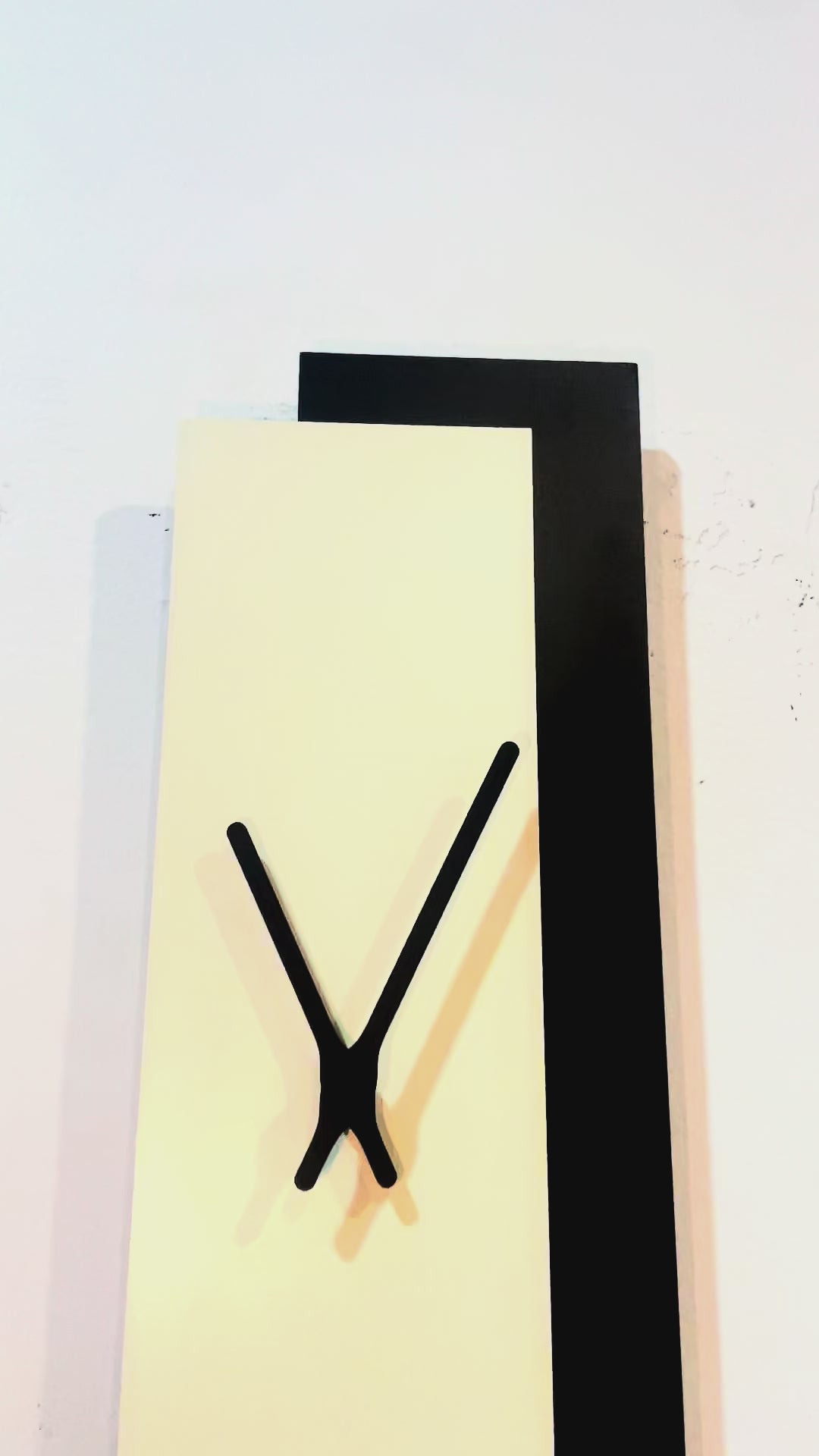 Monolith Duo - Premium Modern Wall Clock