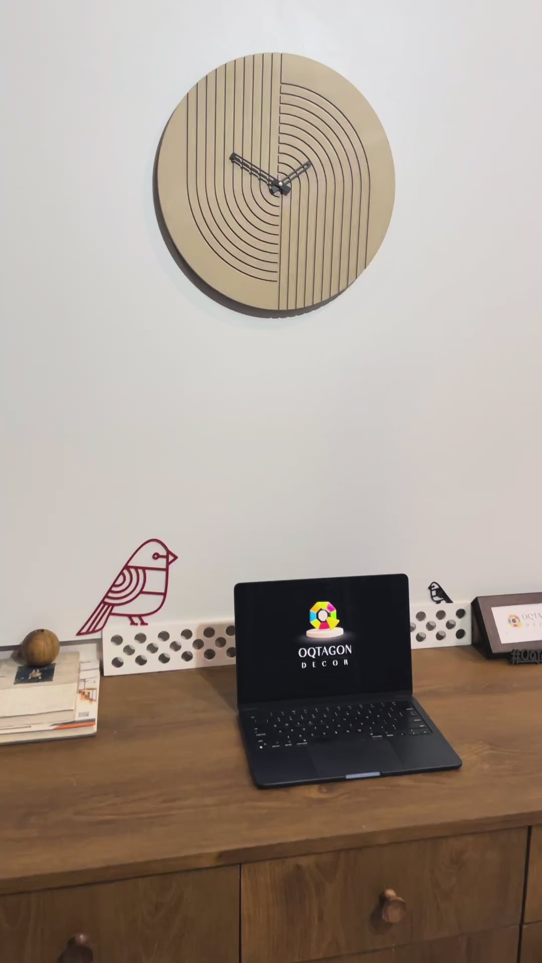 Ripples of Time – Contemporary Designer Wall Clock